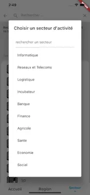 Annuaire Sonatel android App screenshot 8